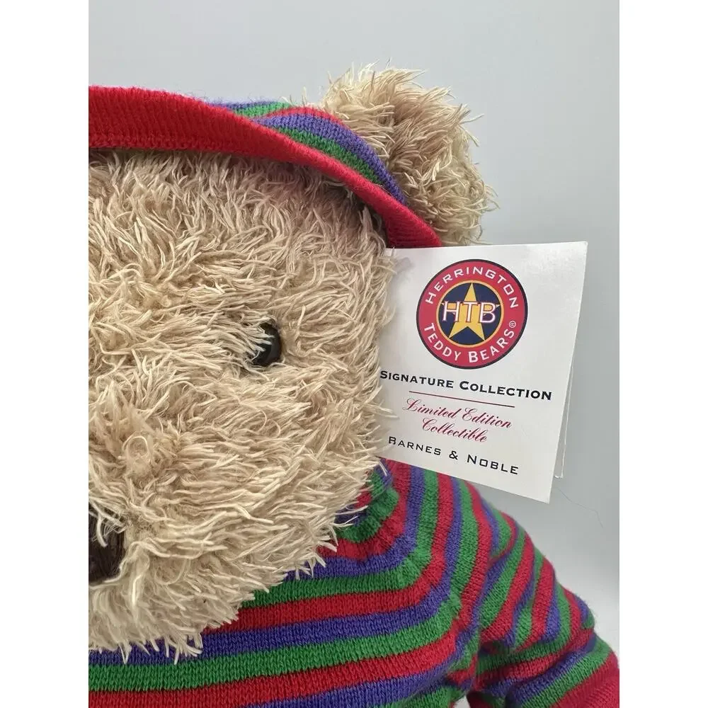 Barnes & Noble Barnsie Striped Sweater - Limited Edition Herrington Teddy Bear
